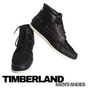 Black Timberland Sneaker Boots Men's 9M